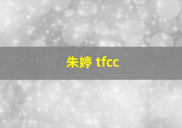 朱婷 tfcc